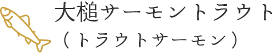 トラウトサーモン